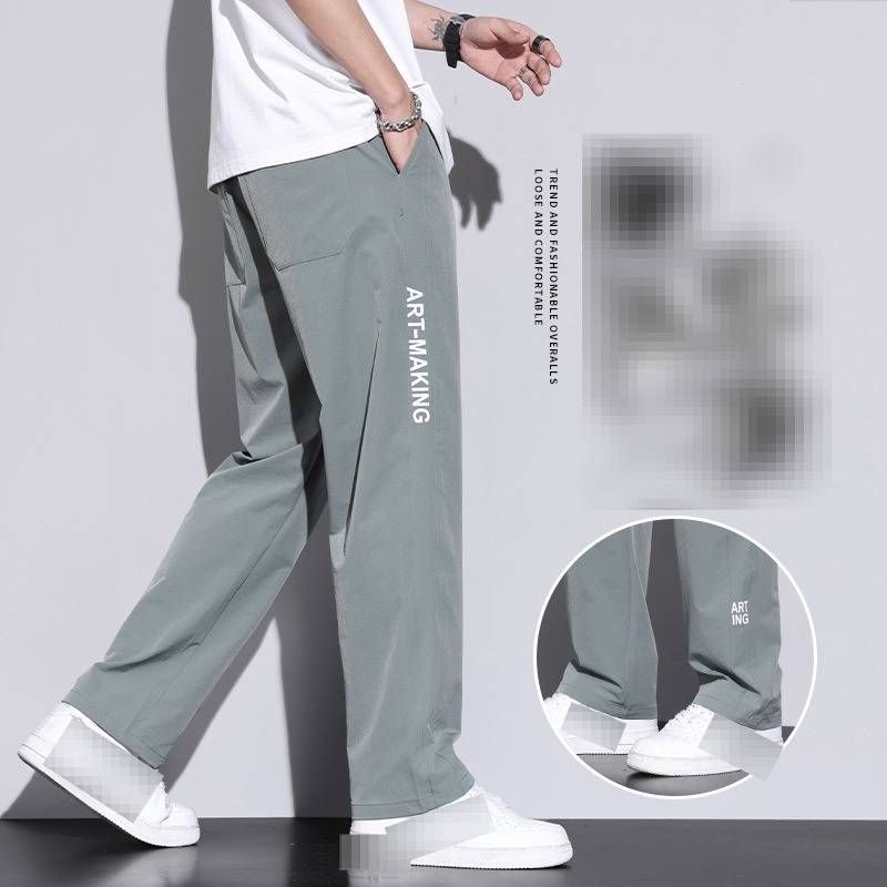 Men's Lightweight Summer Pants - Breathable Quick-Dry Straight Leg & Jogger Style Casual Trousers For Active Lifestyle (Multiple Colors & Sizes)_voghion.com
