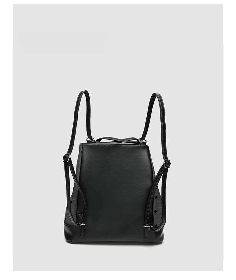 Commuter Large-capacity Student Handbag 2025 Spring And Summer New Polka Dots Bow Shoulder Backpack Niche Personality Shoulder Handbag Hundred And One_voghion.com