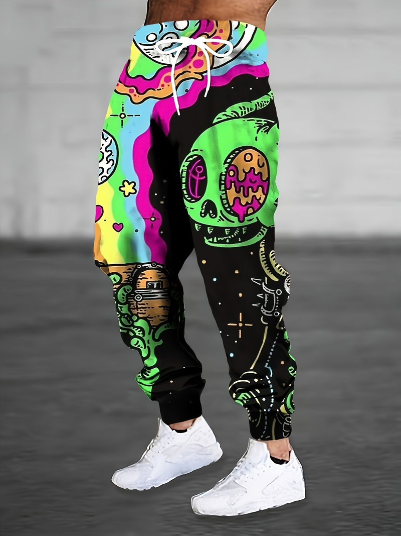 Men's 3D Printing Casual Trousers Activewear, 2025 Autumn New Style Fashion, Direct Sales From The Manufacturer._voghion.com