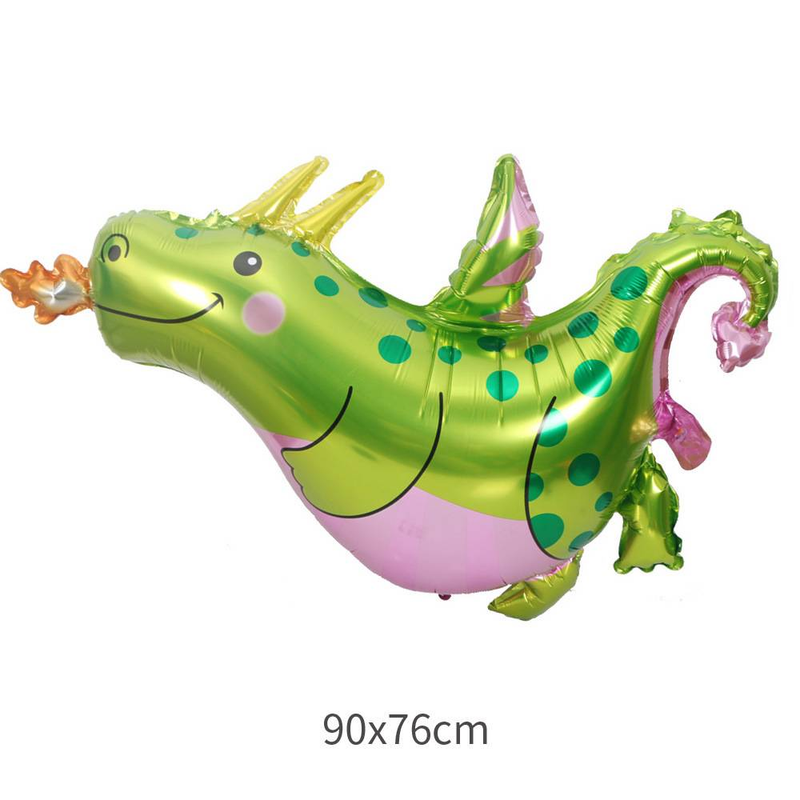 Jurassic Dinosaur Foil Balloons Set - 30 Styles Including T-Rex, Velociraptor & Brachiosaurus_voghion.com