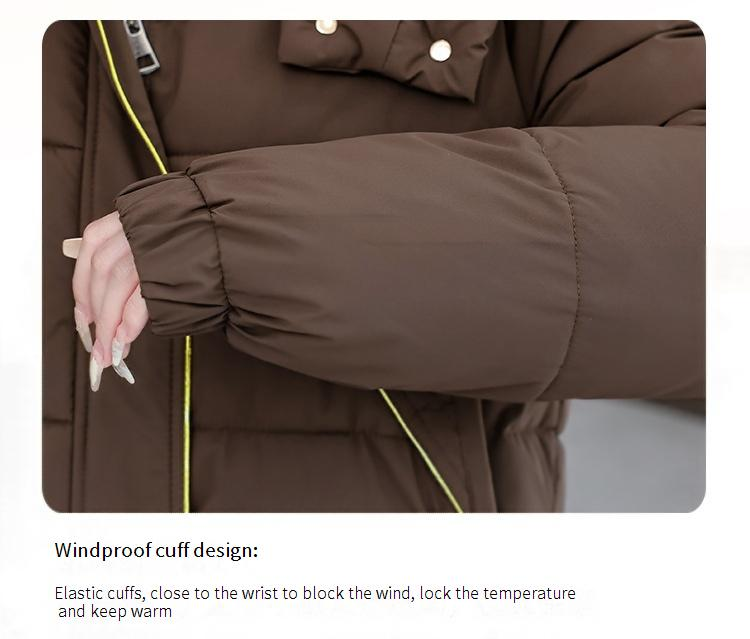 Kurze Pufferjacke für zierliche Figuren – voluminöse Steppjacke mit strukturiertem Reverskragen (5 urbane Neutraltöne, erweiterte Größenauswahl)_voghion.com