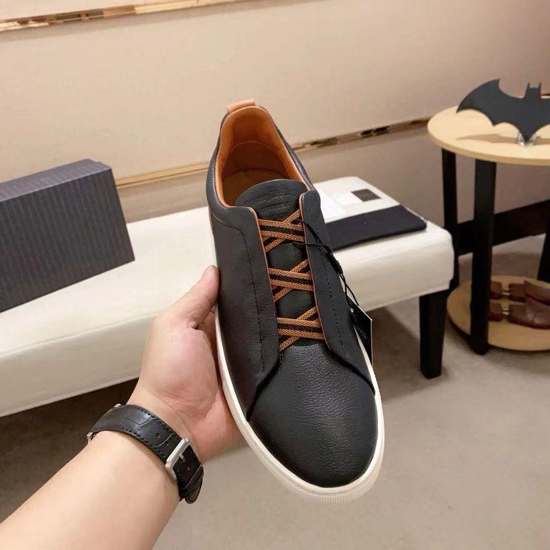 ZE'GNA Men's Slip-On Casual Shoes Stylish Versatile_voghion.com