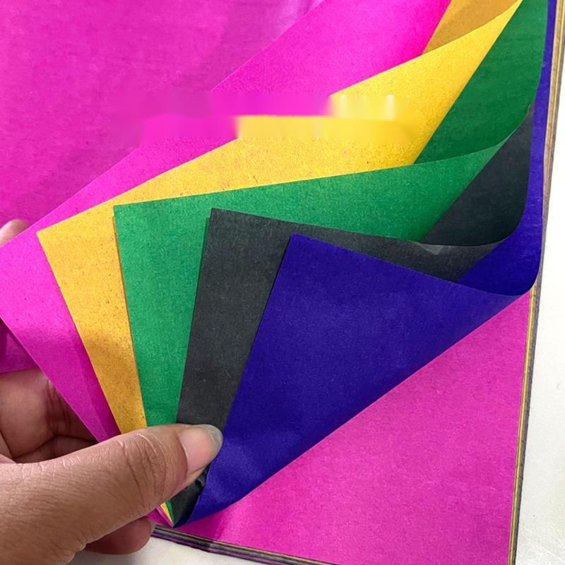 Qingming Tomb-Sweeping Sacrificial Supplies Ghost Money Yuanbao Five-Color Cold Clothes Paper_voghion.com