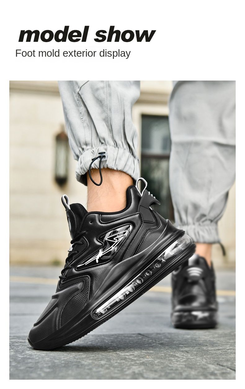 Neue Herrenschuhe für den Herbst, Sportschuhe aus Ultrafaserleder, luftgepolsterte Laufschuhe_voghion.com