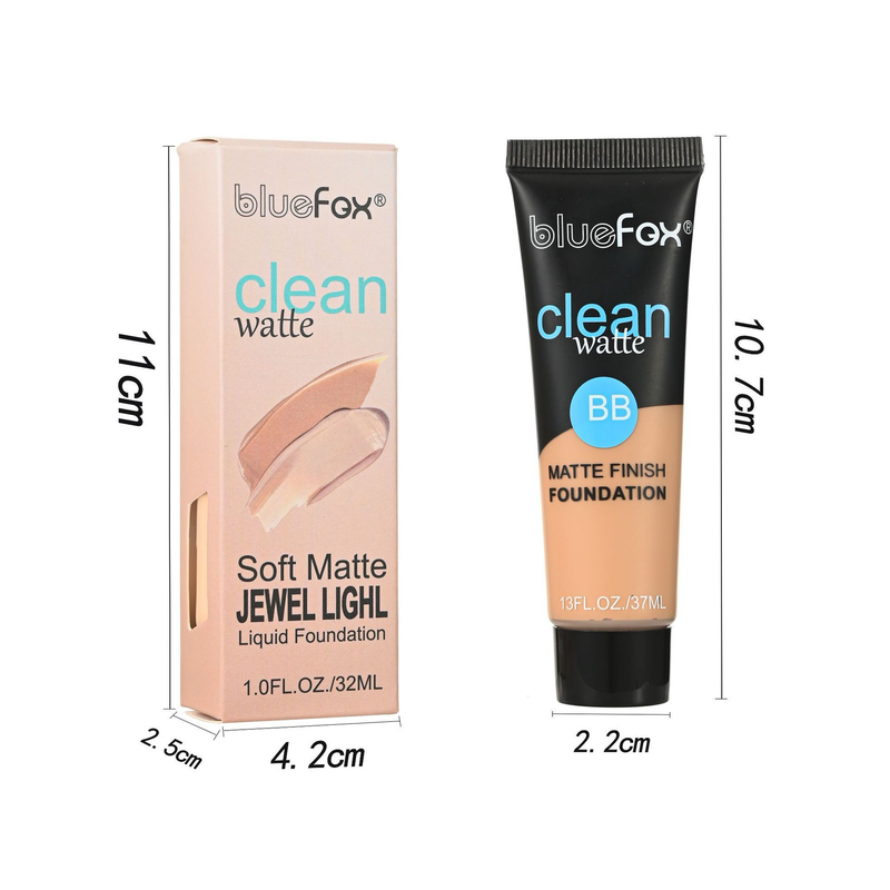 Facial Moisturizing makeup Matte Foundation Liquid Oil Control, Waterproof, Sweat Proof, Makeup Free concealer Foundation_voghion.com