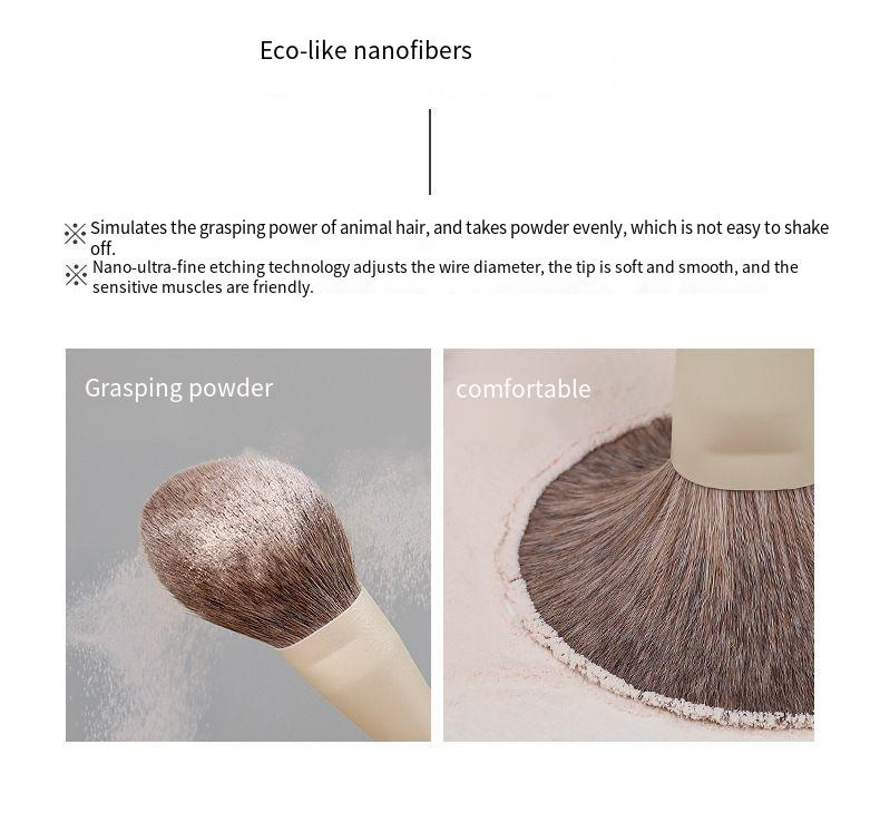 Makeup Brush Set Soft bristle eyeshadow Brush Loose Brush Concealer Brush set Beauty tool_voghion.com