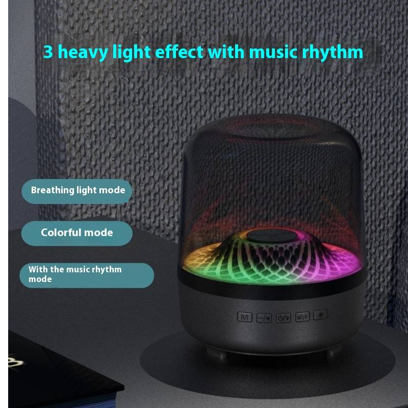 GLASS 5. Nesil Bluetooth Hoparlör - Derin Bas, Çift Subwoofer, PC/Masaüstü İçin Yüksek Çözünürlük Sertifikalı Premium Kablosuz Ses_voghion.com