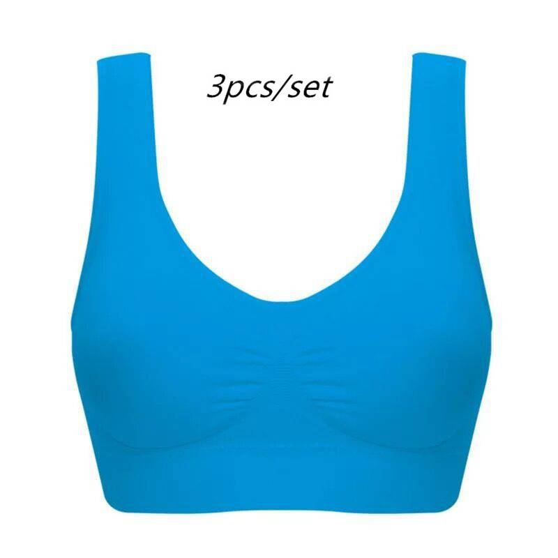 Reggiseno solido senza cuciture Reggiseni senza fili Reggiseni push up Bralette Top Intimo da donna Intimo femminile Reggiseni senza fili Taglie forti_voghion.com