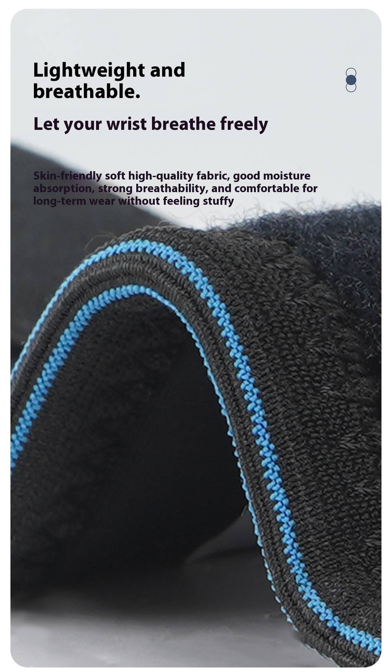 Tutore di supporto per il polso a compressione per uomini e donne – Polsino sportivo in nylon traspirante per basket, palestra, flessioni e badminton_voghion.com
