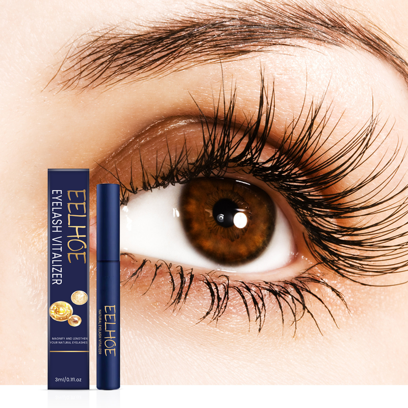 EELHOE Mascara Thick, moisturizing, naturally long, dark, curly, beautiful, gentle and non-smudged mascara_voghion.com