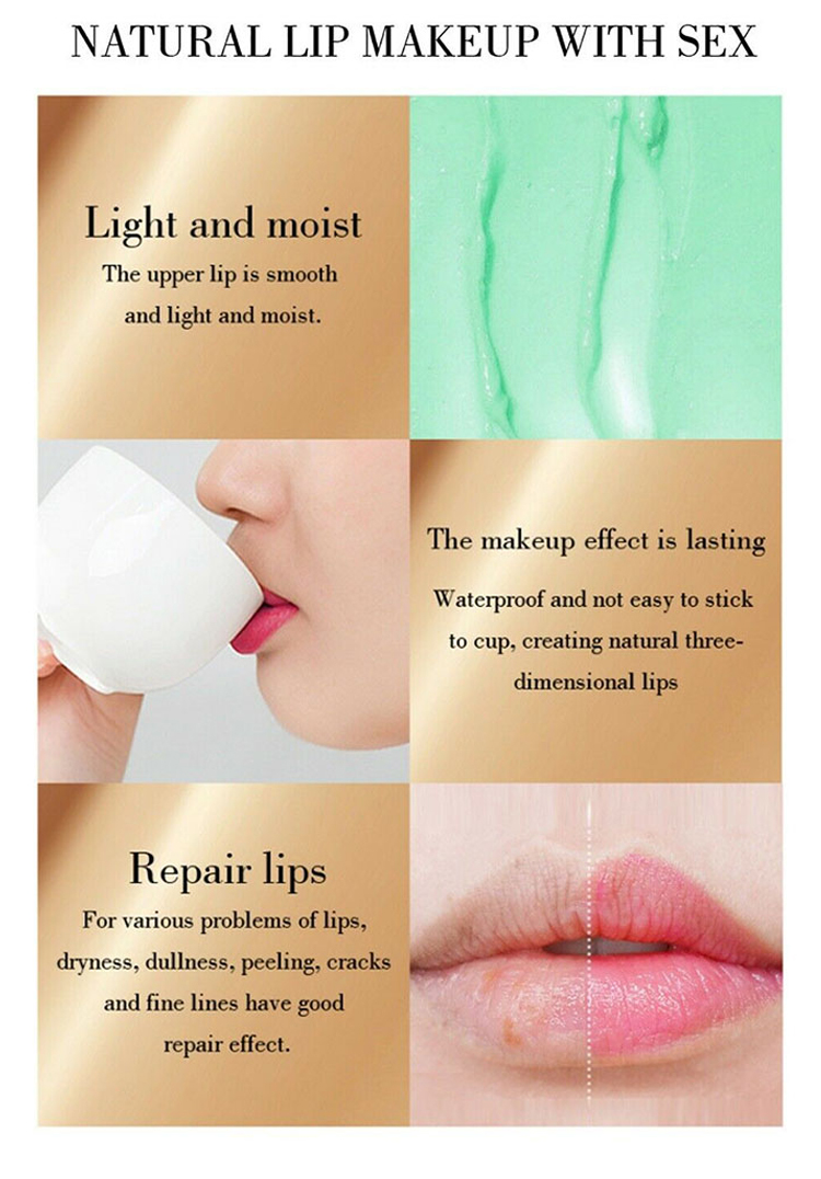 Colors 4 Strawberry Moisturizing Lip Blam Waterproof Temperature Color Changing Lipstick Lip Care Beauty Makeup stick_voghion.com