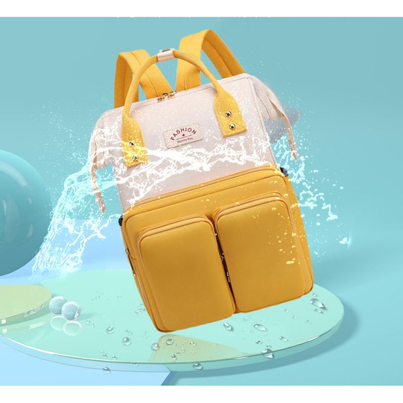 Multifunktionale, tragbare Mama-Tasche für Mütter, vielseitig einsetzbar, große Kapazität, wasserdicht, Mama-Tasche zum Tragen des Babys auf Reisen_voghion.com
