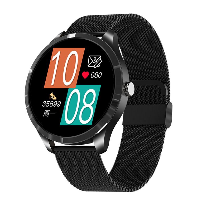 Q9L Çok Fonksiyonlu Akıllı İzleme Kalp Atış Hızı Kan Basıncı Bluetooth Saat Spor İş Yetişkin Bilekliği_voghion.com
