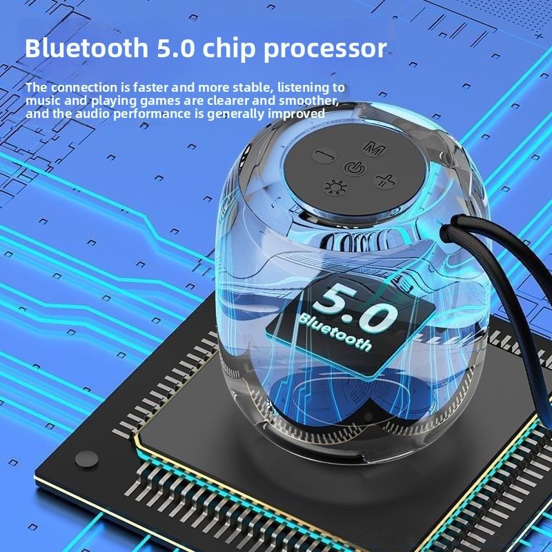 Neuer SH Bluetooth-Lautsprecher für den Außenbereich, kabellos, klein, hochwertig, Mini-Subwoofer für Auto, tragbar_voghion.com