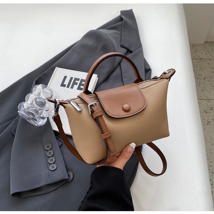 High quality texture handbag 2024 New Dragon bags Xiang popular dumpling versatile single shoulder crossbody bag_voghion.com