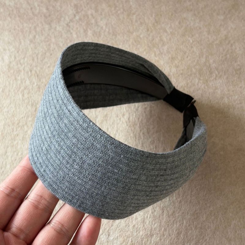 Fascia per capelli sportiva, fascia per capelli, fermacravatta, accessorio per capelli, serie Extra, versione coreana, superficie larga antiscivolo, fascia per capelli di alta qualità._voghion.com