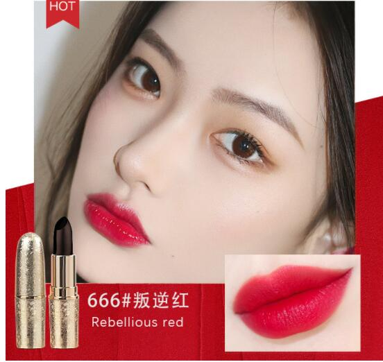 Parel Glinsterende Lippenstift Dragon Fruit Kleur Non-stick Cup Niet-vervagende Hydraterende Waterdichte Moeder Lippenstift voor Dames Rose paars_voghion.com