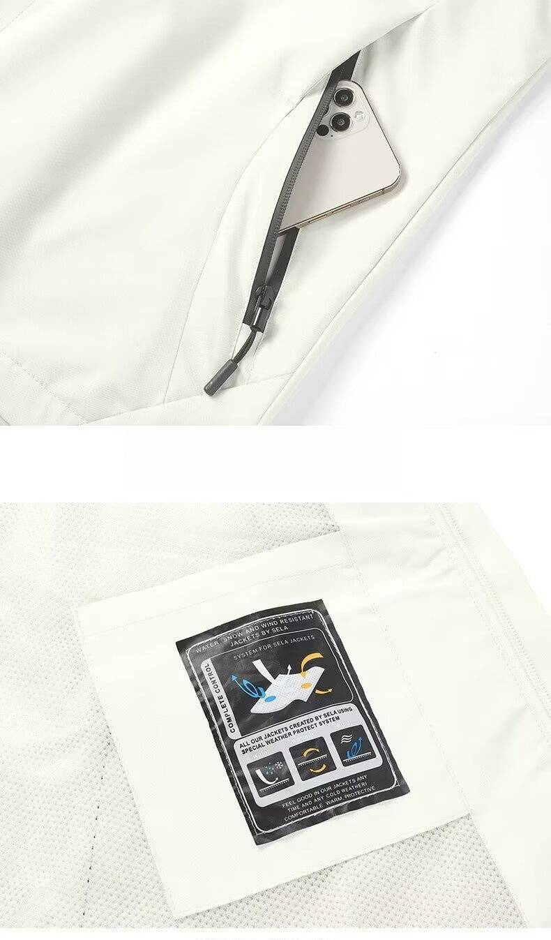 Nouvelle collection d'automne de vestes d'assaut pour hommes et femmes, coupe ample, casquette amovible, veste imperméable d'extérieur_voghion.com