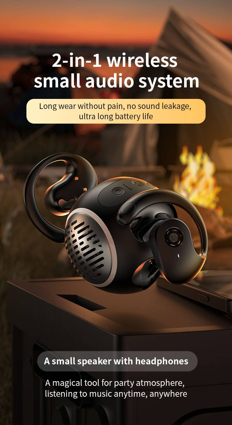 LX-08 Wireless Earbuds: Long Battery Life, 360° Surround Sound, Lightweight Comfort For Sports And Fitness_voghion.com
