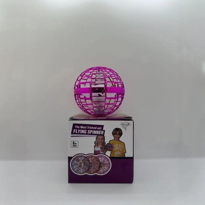 „Magischer UFO-Schwebeball mit intelligenter Gestensteuerung und LED-Leuchten – Interaktives Drehspielzeug für Kinder und Jugendliche (Blau/Rot/Lila)“_voghion.com