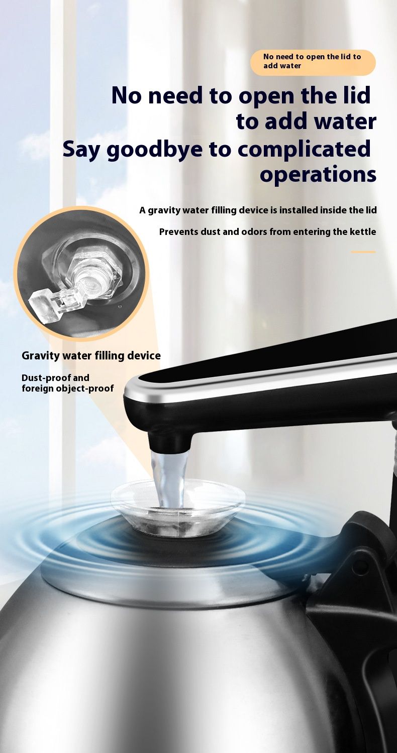 110V Automatic Water Dispenser & Electric Kettle – Touch Control, Fast Boiling (1.5L BPA-Free, Dual-Layer Insulation, Anti-Dry Burn Protection)_voghion.com