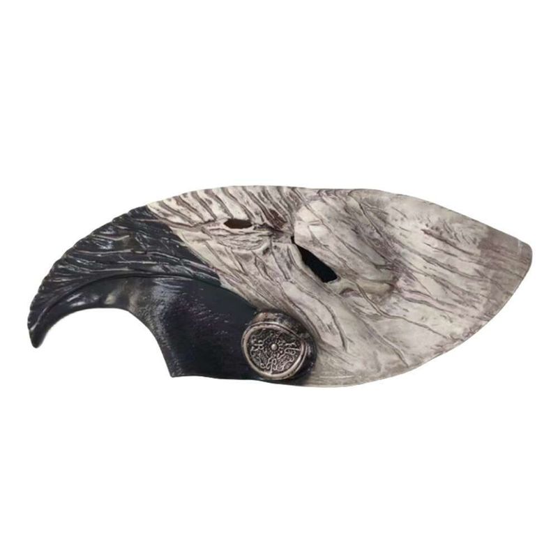 Party Masks Plague Doctor Bird Beak Mask Latex Head Cover Crow Mask Halloween Party Face Makeup Performance Props New_voghion.com