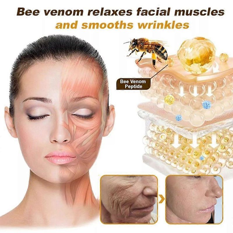 Bee Venom Wrinkle Removal Cream, Bee Venom Anti-Wrinkle Firming Cream, Bee Venom Cream, Moisturizing, Lifting & Recovery For All Skin Types New_voghion.com