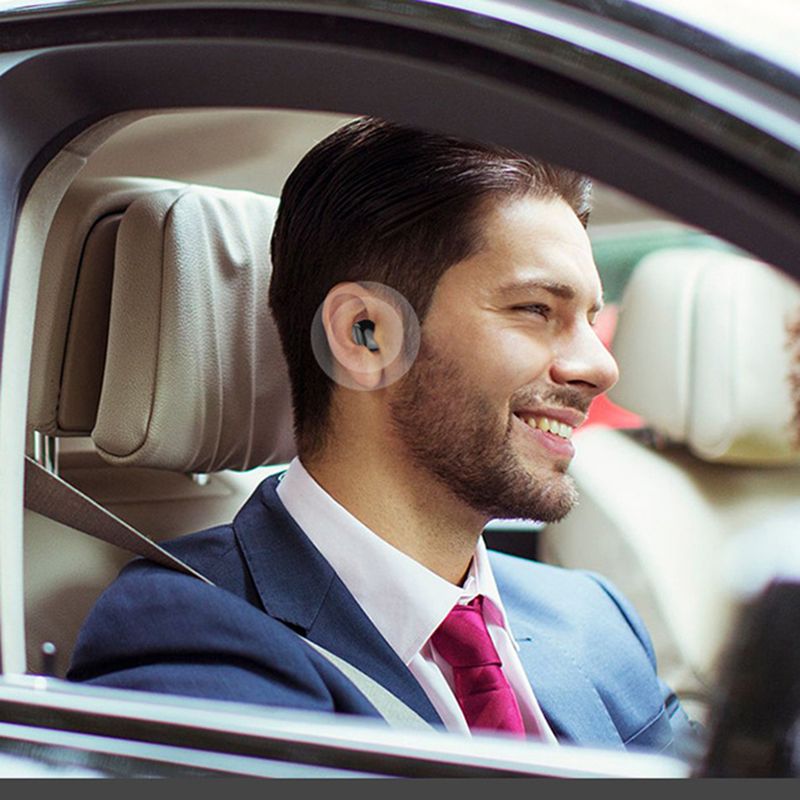 1Pc X6 Wireless Headphone Handsfree Voice Prompt ABS Stereo Bluetooth-compatible 5.0 Earbud for Sports_voghion.com