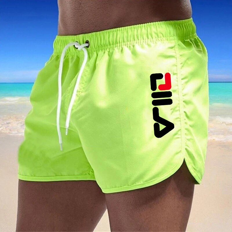 Nei Summer Männer Badekleeder Atmungsaktiv Board Männer Surfen Badekostüm Fiess Training Shorts Casual Bedruckt Strand Kuerzhosen_voghion.com