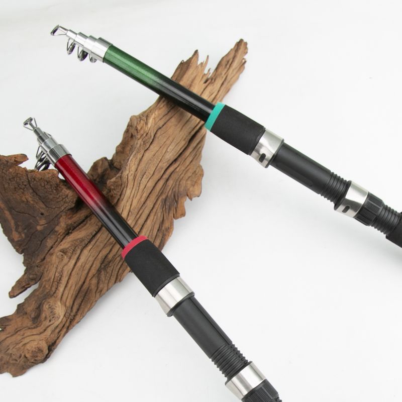 Kinder Köder Angeln Set Tragbare Casting Fiberglas Meer Stange_voghion.com