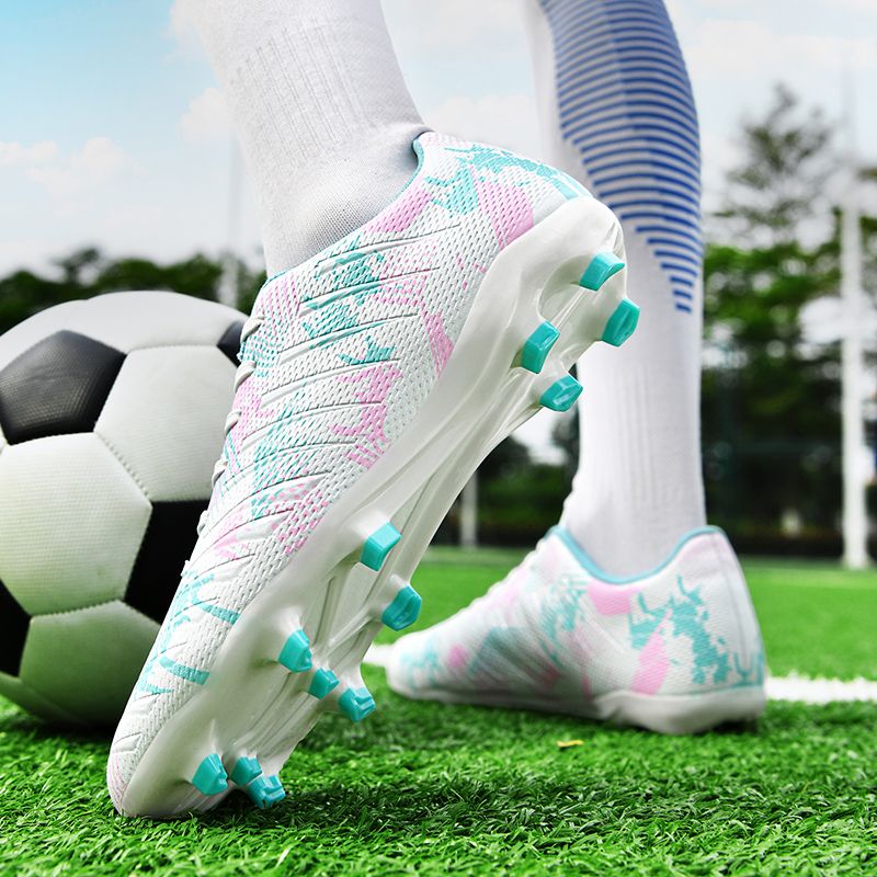 Und Schuhgröße Fabrikverkauf Neues Modell Jugend Kinder Erwachsene Lange gebrochene Spike Fußballschuhe 36-45_voghion.com