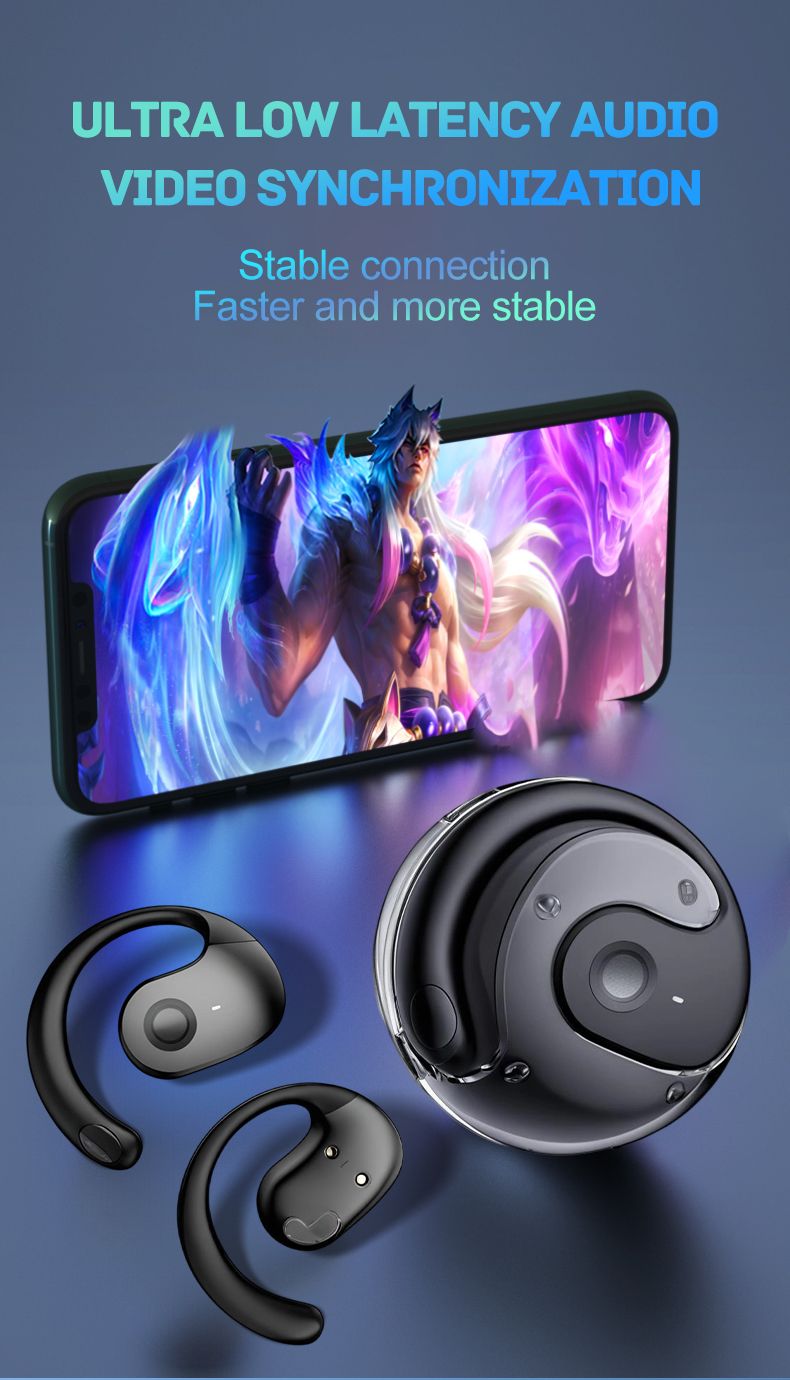Draagbare AI-vertaler - Realtime vertaling in 144 talen, draadloze Bluetooth-oordopjes met ruisonderdrukking en zakelijke headset_voghion.com