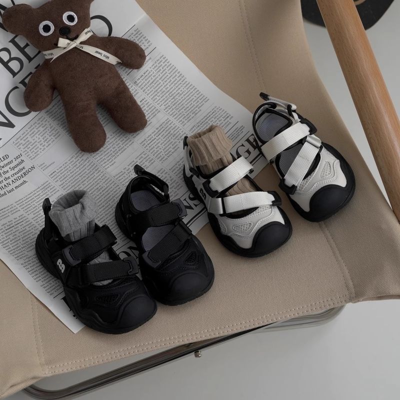 Sandali estivi per bambini 2025, per ragazzi e ragazze, con punta chiusa, antiscivolo, suola morbida, scarpe da spiaggia per bambini_voghion.com