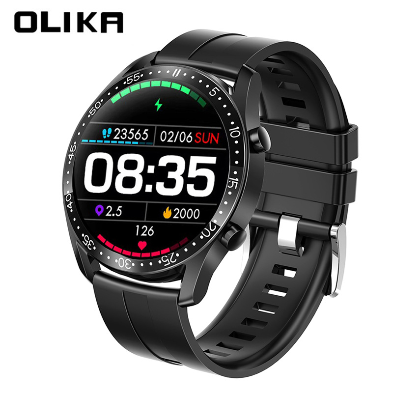 Touch Screen Smart Sports Waterproof Multifunctional Heart Rate Detection Dynamic Bluetooth Call Watch_voghion.com