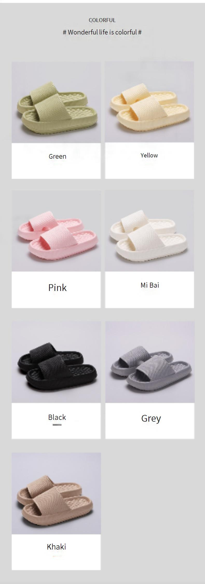 Women's Memory Foam House Slippers - 3cm Thickened EVA Sole With Arch Support Ultra-Soft & Lightweight For Indoor/Outdoor Use_voghion.com