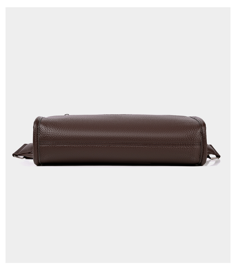 Borsa a tracolla semplice, design di alta qualità, borsa a tracolla da uomo casual da lavoro, grande capacità_voghion.com