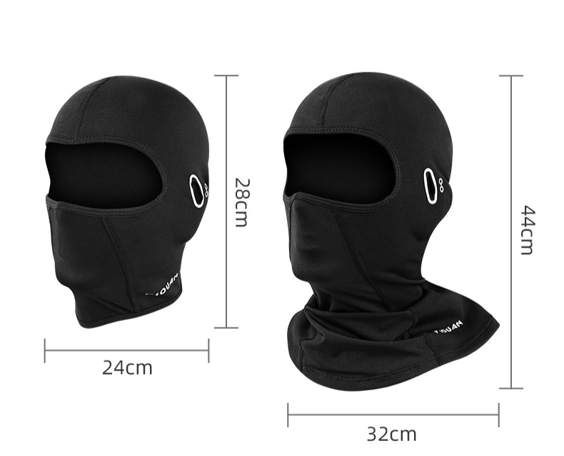 Maschere sportive per bicicletta, equitazione, all'aperto, maschera calda con foro per occhiali, copricapo più maschera da sci calda in velluto per autunno e inverno_voghion.com