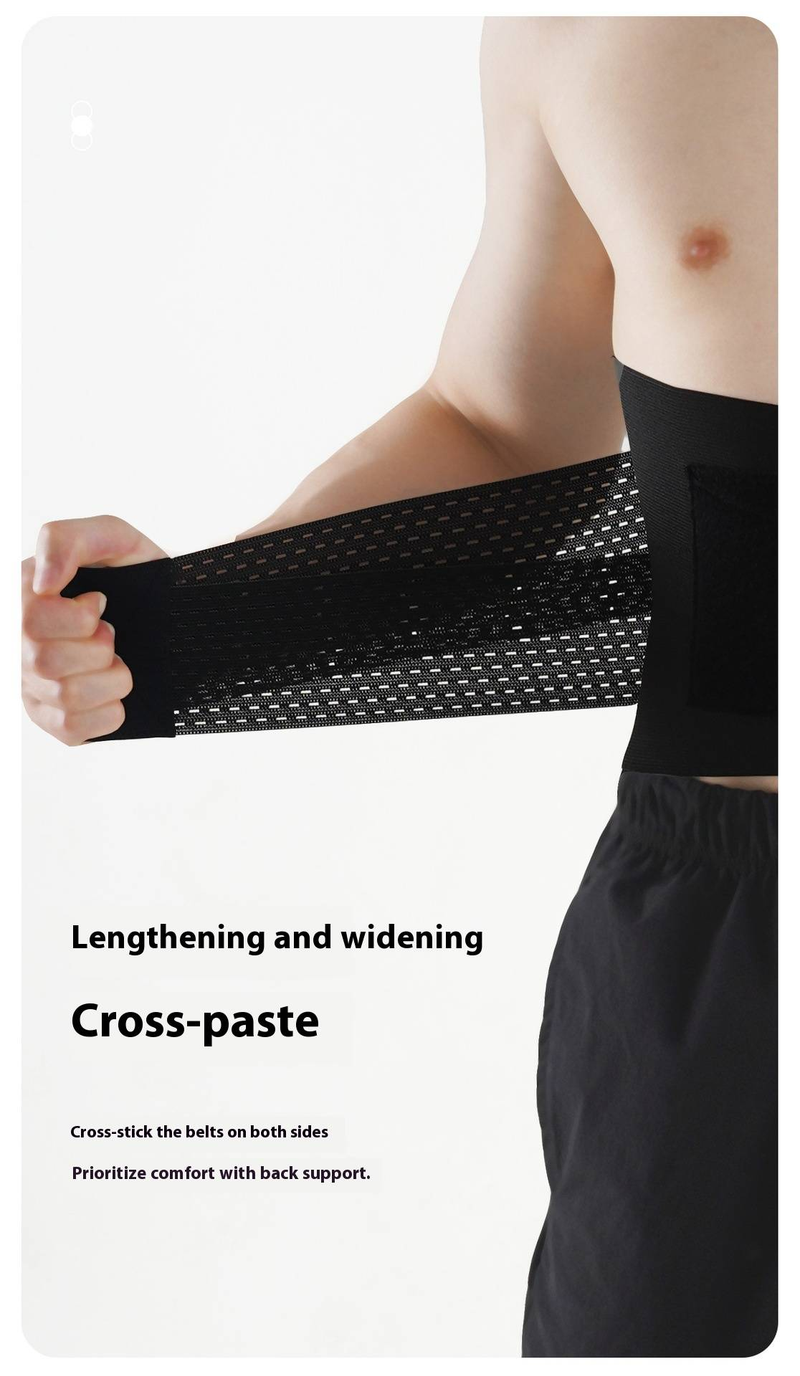 High-Performance Men's Sports Waist Belt – Adjustable Support For Gym, Running, Basketball & Weightlifting – Breathable & Stabilizing_voghion.com