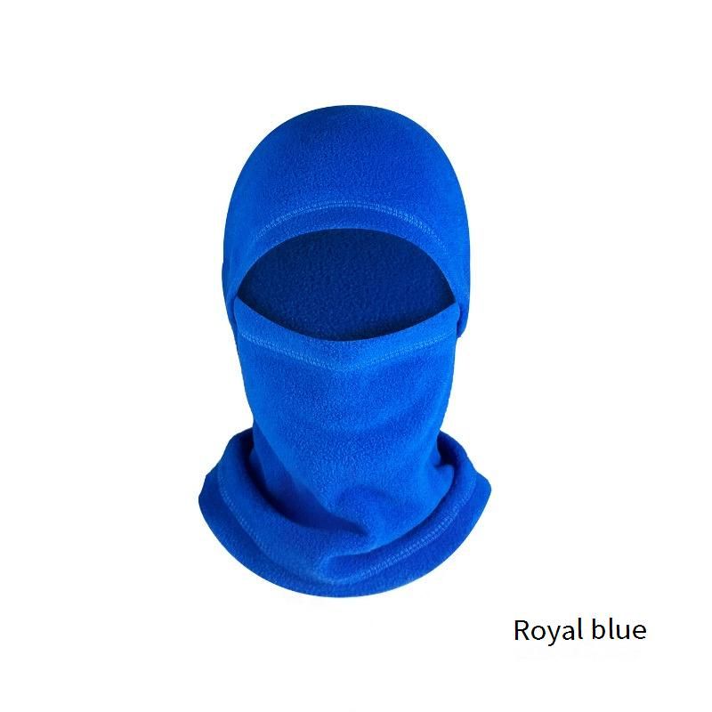 Pasamontañas de forro polar unisex de invierno: braga de cuello cortavientos para ciclismo, esquí y actividades al aire libre._voghion.com