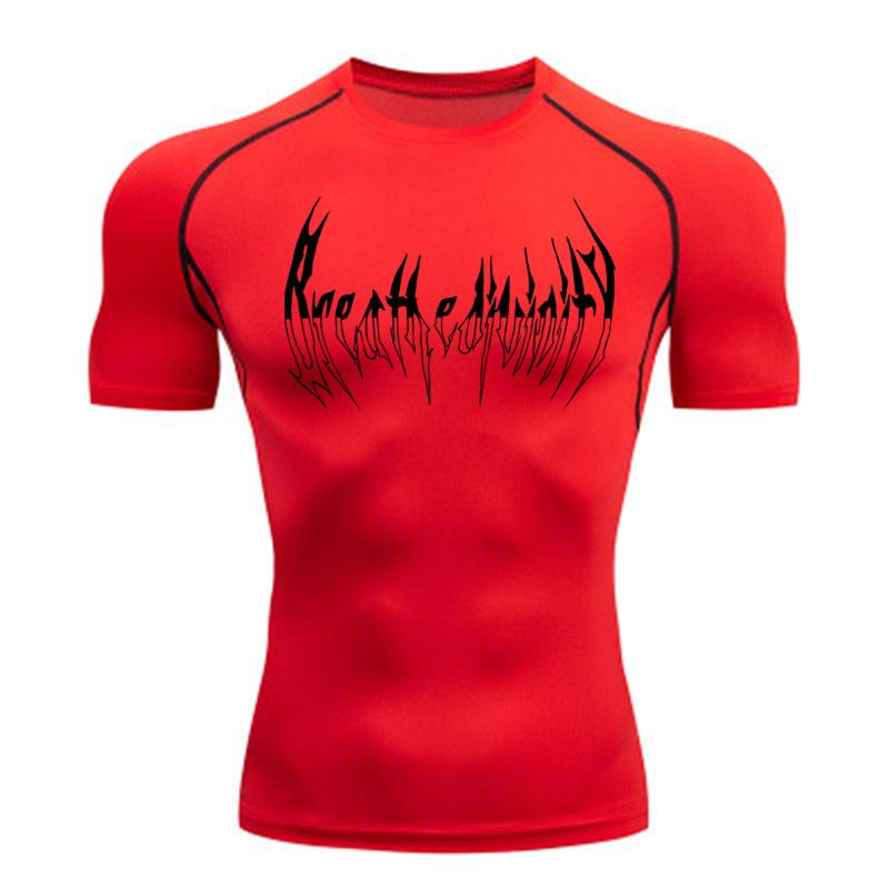 Compressed Long Sleeved Shir, Black -shir, Men's Muscle Quick Drying, Finess Clohing, Sun Proecion, And Spors_voghion.com