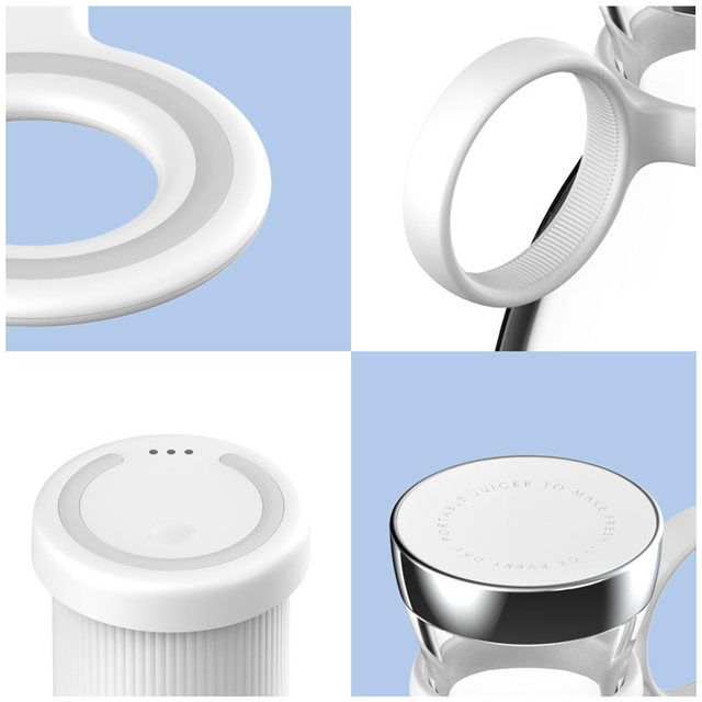 Portable Blender Fresh Juice Mixer Electric Wireless Charge Mini Fruit Mixers Juicer Cup Blender Milkshake Juice Maker Machine_voghion.com