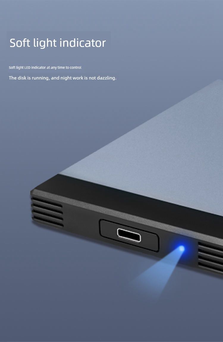 Eaget G58pro 2 TB Typ-C 3.1 Hochgeschwindigkeitsübertragung Bewegliche Festplatte für Unternehmen 1 TB_voghion.com