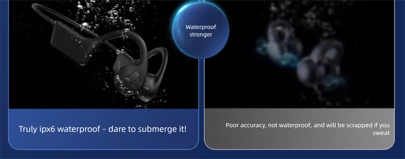 X7 Bone Conduction Running Sports Swimming Ultra-Long Battery Life Leakage Pain No In-Ear Bluetooth Headphones_voghion.com