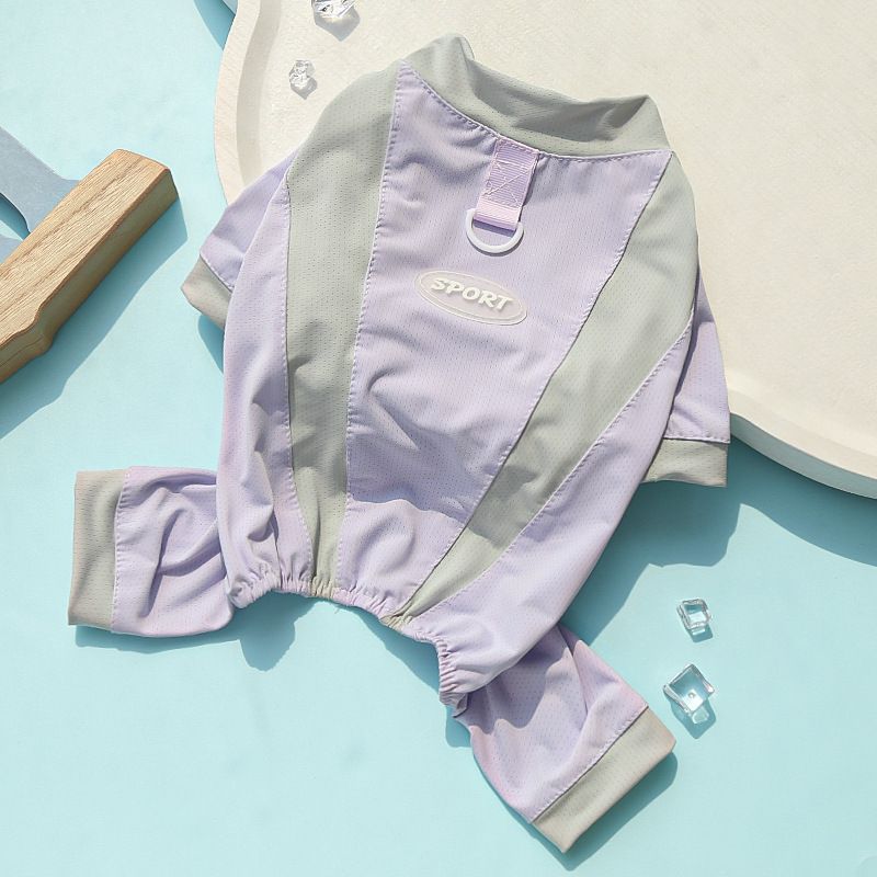 Haustierkleidung Katzenweste Anti-Shedding Ice Silk Schnelltrocknende Kleidung Frühling Sommer Hund Outdoor Sonnenschutzzubehör_voghion.com