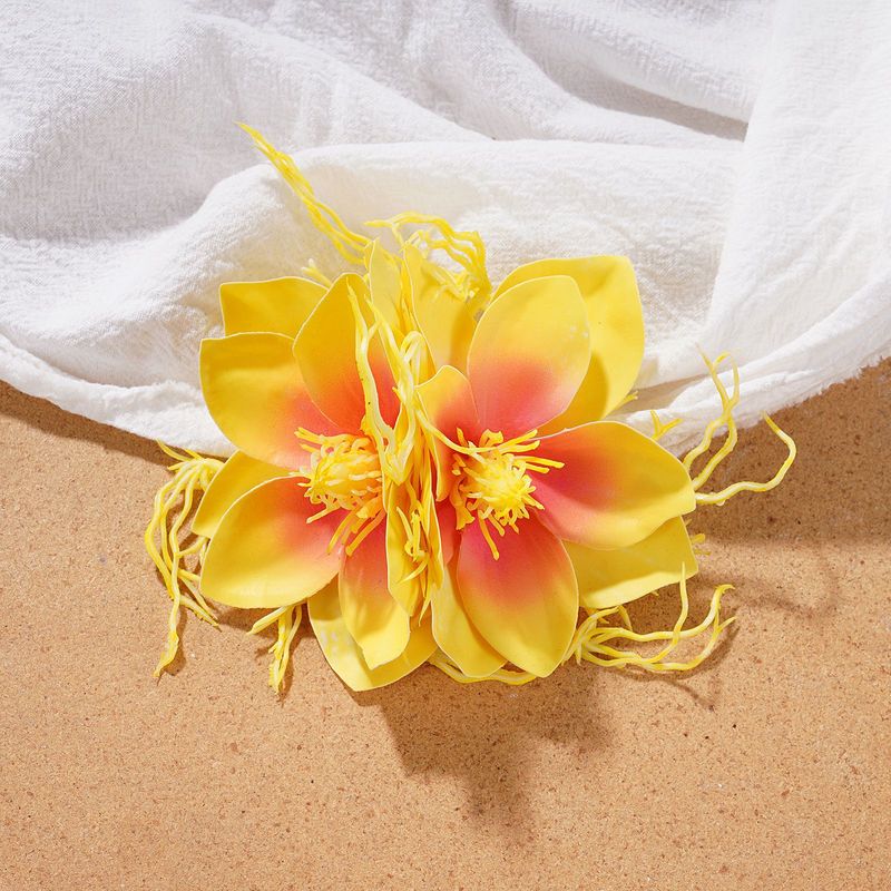 Glyzinien Lila Hawaiian Heißer Verkauf Drachen Bart Jasmin Blume Haarnadel Strand Urlaub Seite Clip Reise Foto Simulation Stand_voghion.com