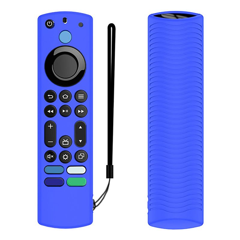 Xinweiqing Protective Case All-inclusive Soft Silicone Control Cover Replacement for Frie TV Alexa Voice Remote_voghion.com