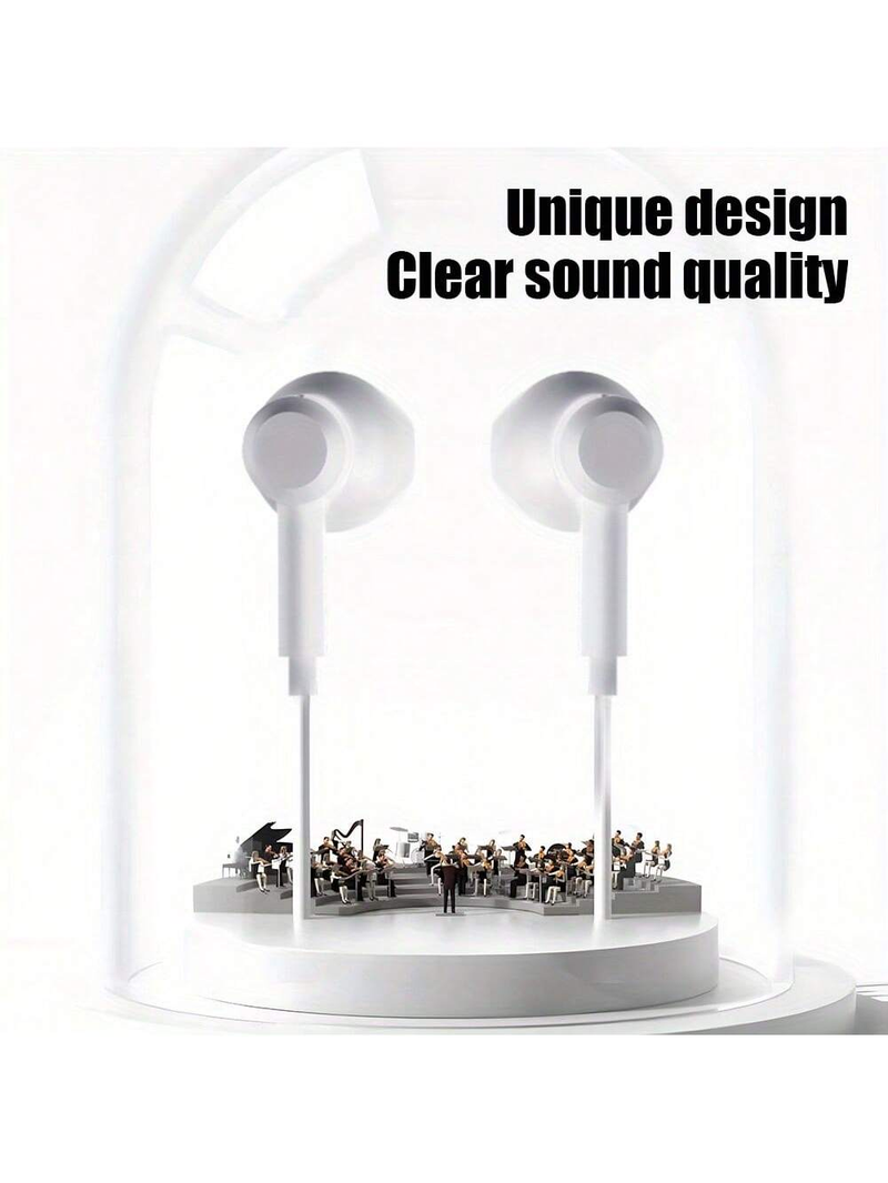 In-Ear-Kopfhörer mit Typ-C-Buchse, Handys, kabelgebundene Kopfhörer, Gaming-Ohrhörer, Geräuschunterdrückung bei Sprachanrufen, geeignet für iPhone 15/iPhone 16 Pro Max, Samsung_voghion.com