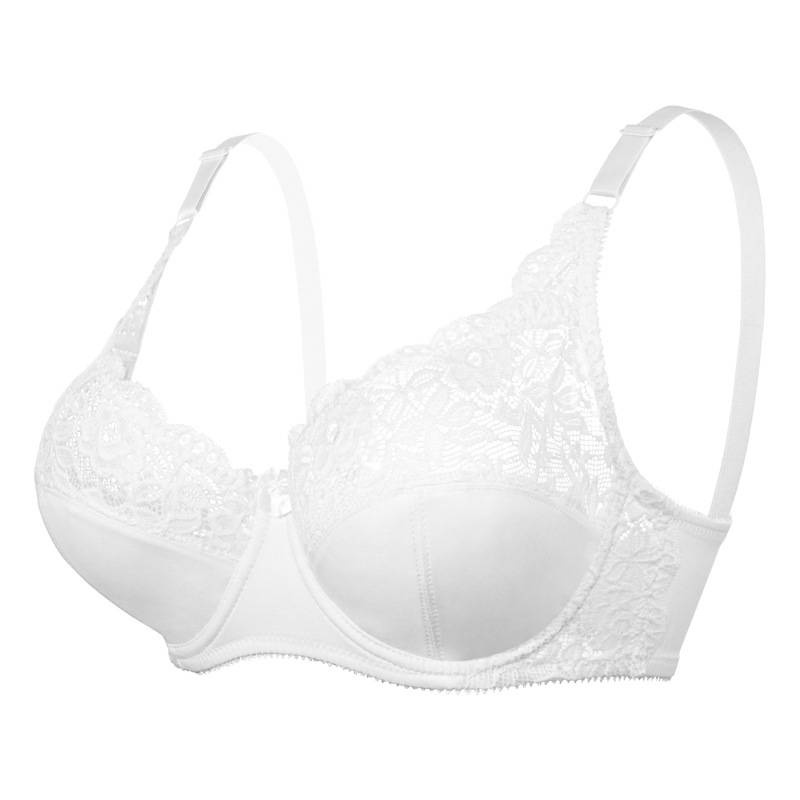 Women's Intimates Large Size Underwear With Adjustable Shape Underwire Thin Cotton Cup Push Up Gathered Lace Women's Bra_voghion.com