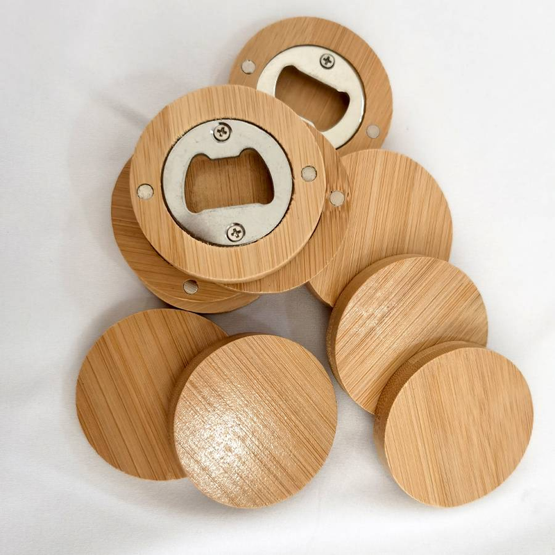 Wooden Bottle Opener, Portable Mini Corkscrew For Wine Beer, Pocket-Sized Openner, Gift Idea_voghion.com