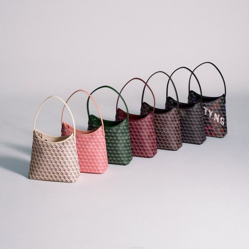 BORSA A TRACOLLA SPAZIOSA DI CHRISTY NG, BORSA A SPALLA IN COTONE BIOLOGICO DI GRANDE CAPACITÀ PER PENDOLARISMO E VIAGGI, DESIGN ERGONOMICO_voghion.com